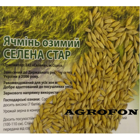 Озимый Ячмень Селена Стар Озимый Ячмень Селена Стар