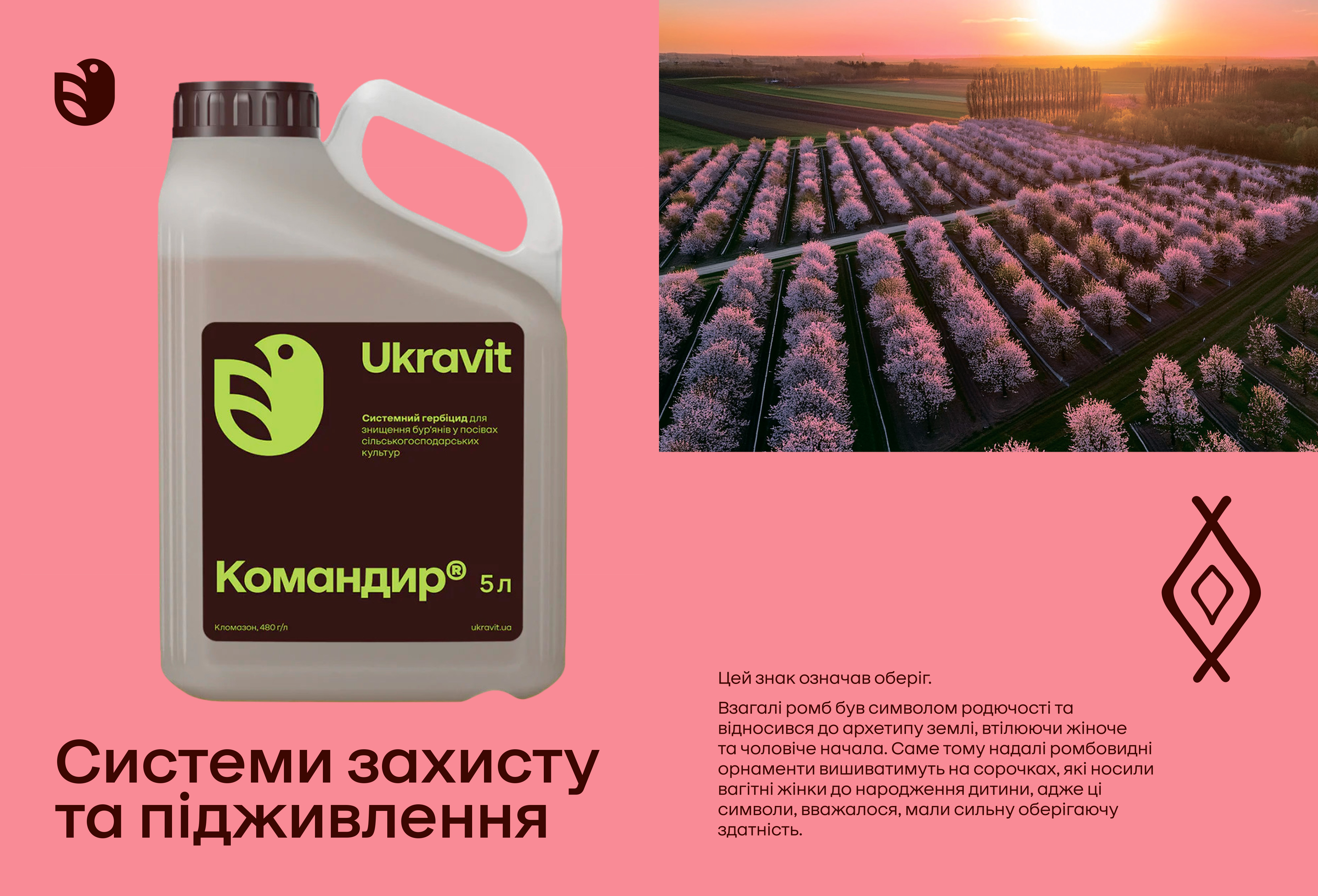 Переваги застосування гербіциду Командир
