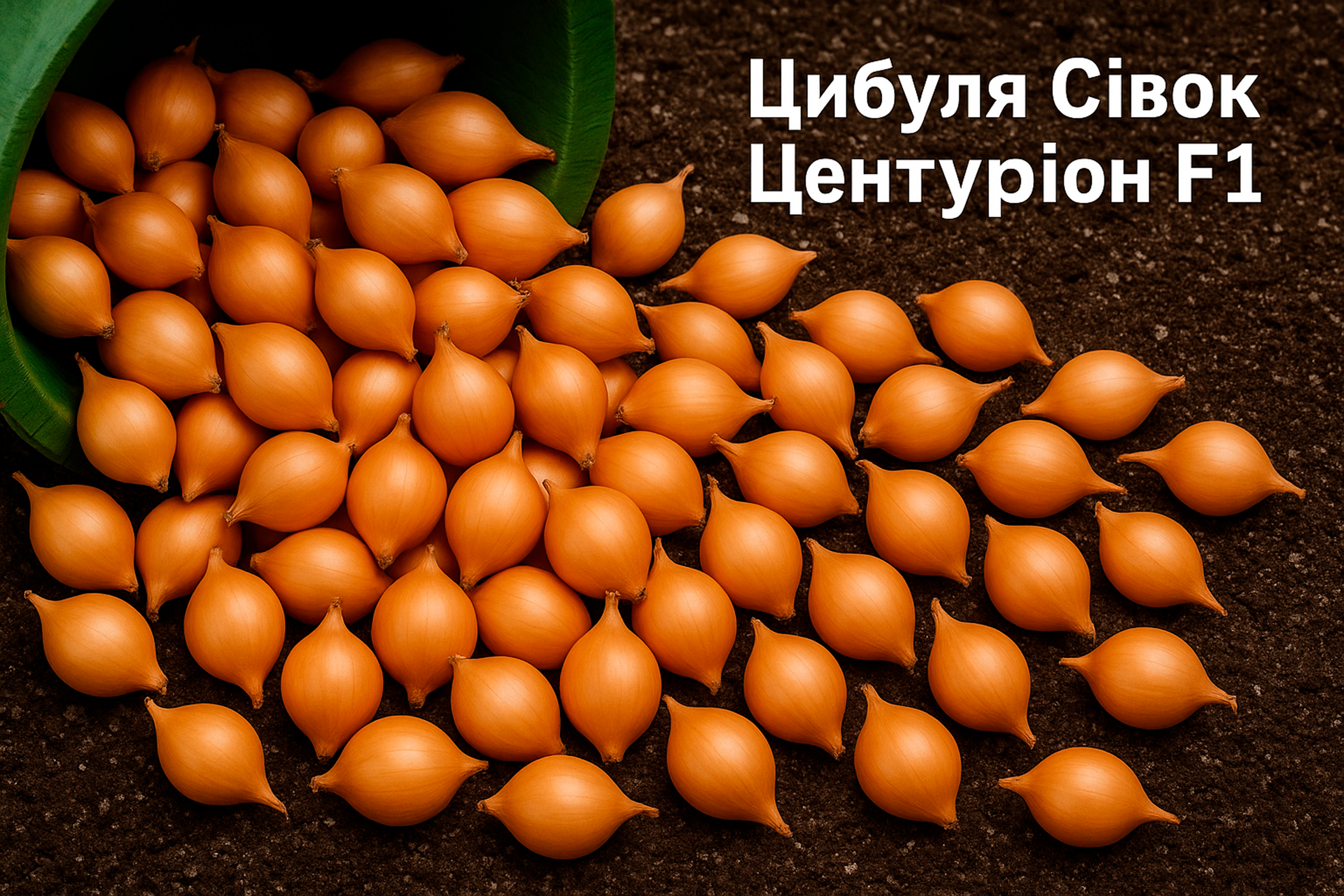 Лук севок Центурион F1 Broer — голландский озимый сорт тыканка на перо и репку