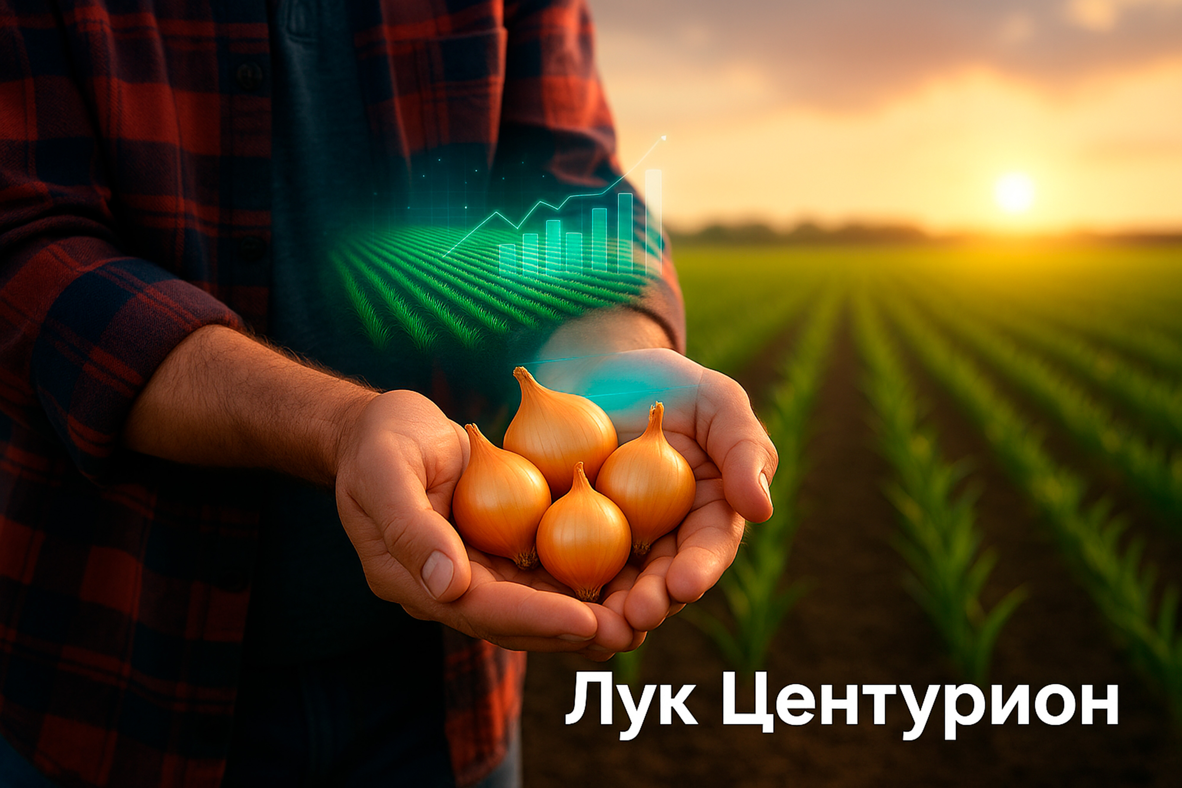Преимущества лука-севка Центурион: выровненная репка, лёжкость, устойчивость к стрелкованию