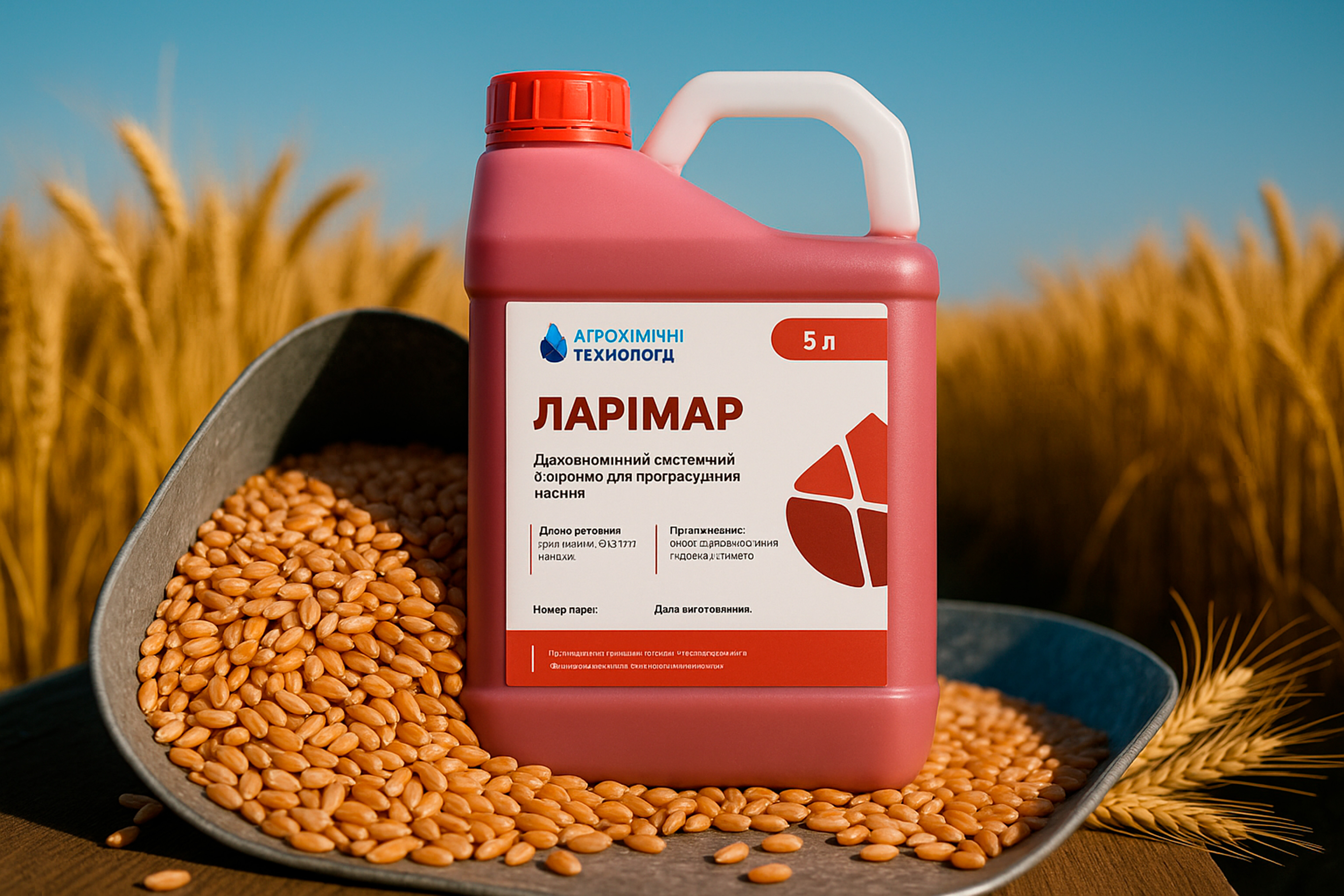 Ларимар — протруйник насіння пшениці та ячменю купити, ціна 5 л