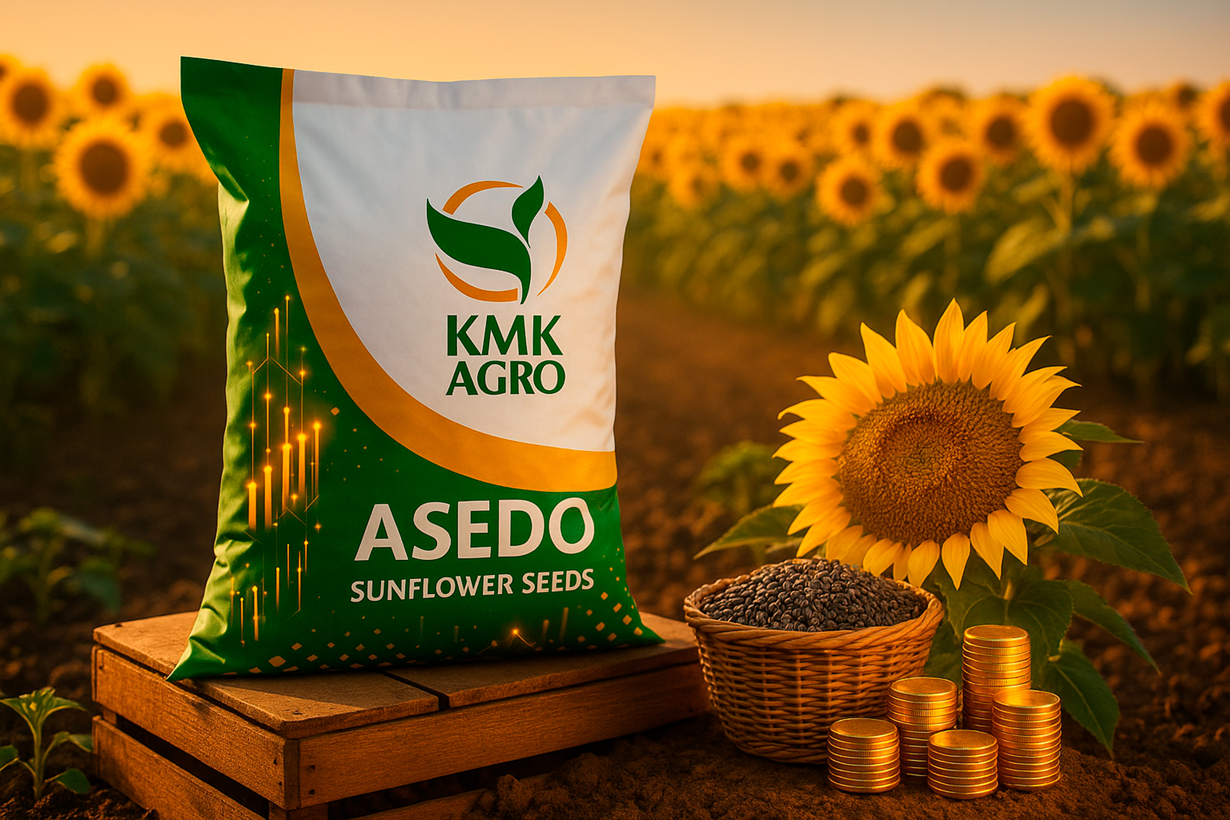 Насіння соняшнику під Гранстар «АСЕДО» ® — KMK AGRO